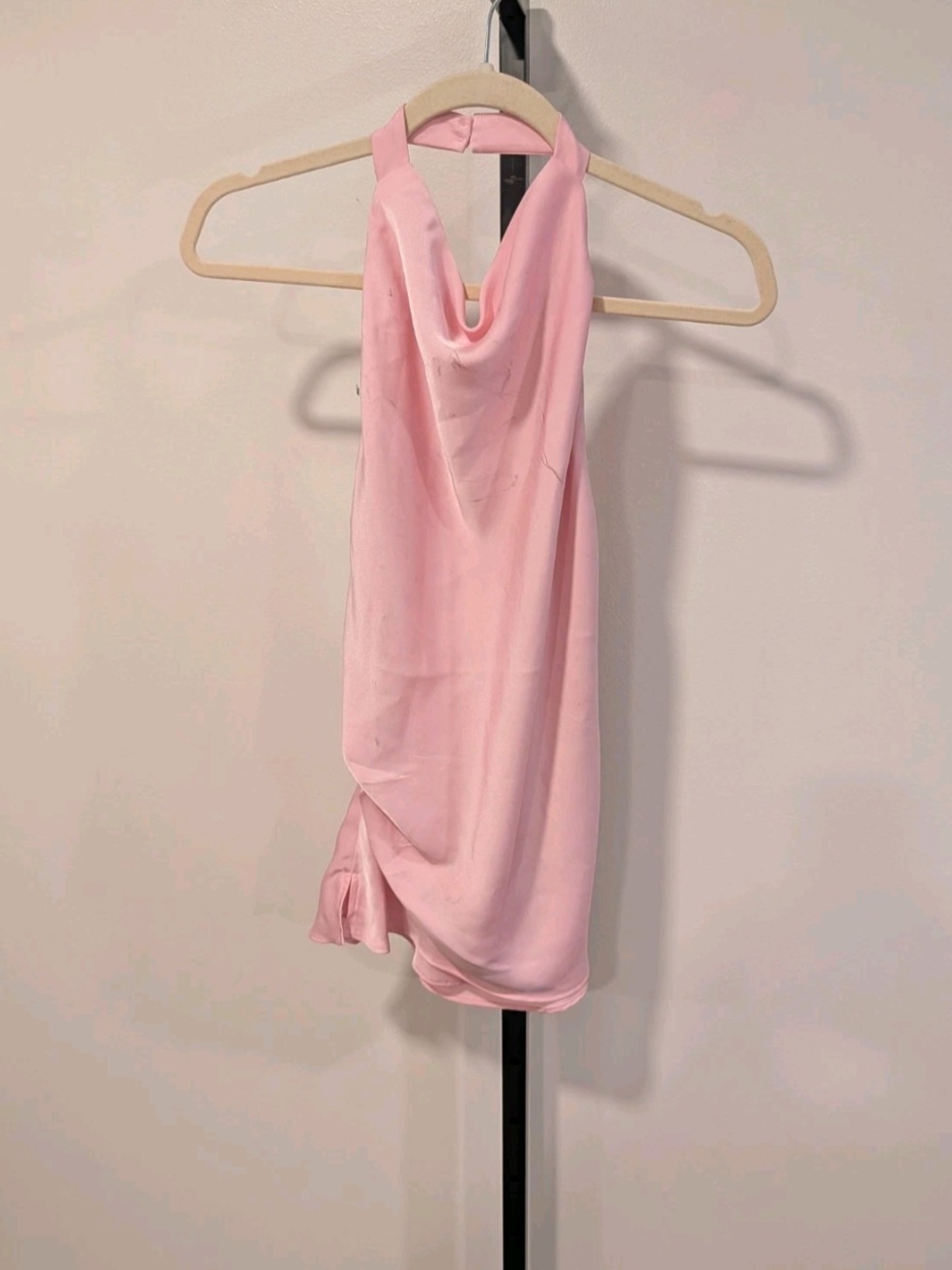 Aritzia Ten Audience Halter Mini Dress Size 8